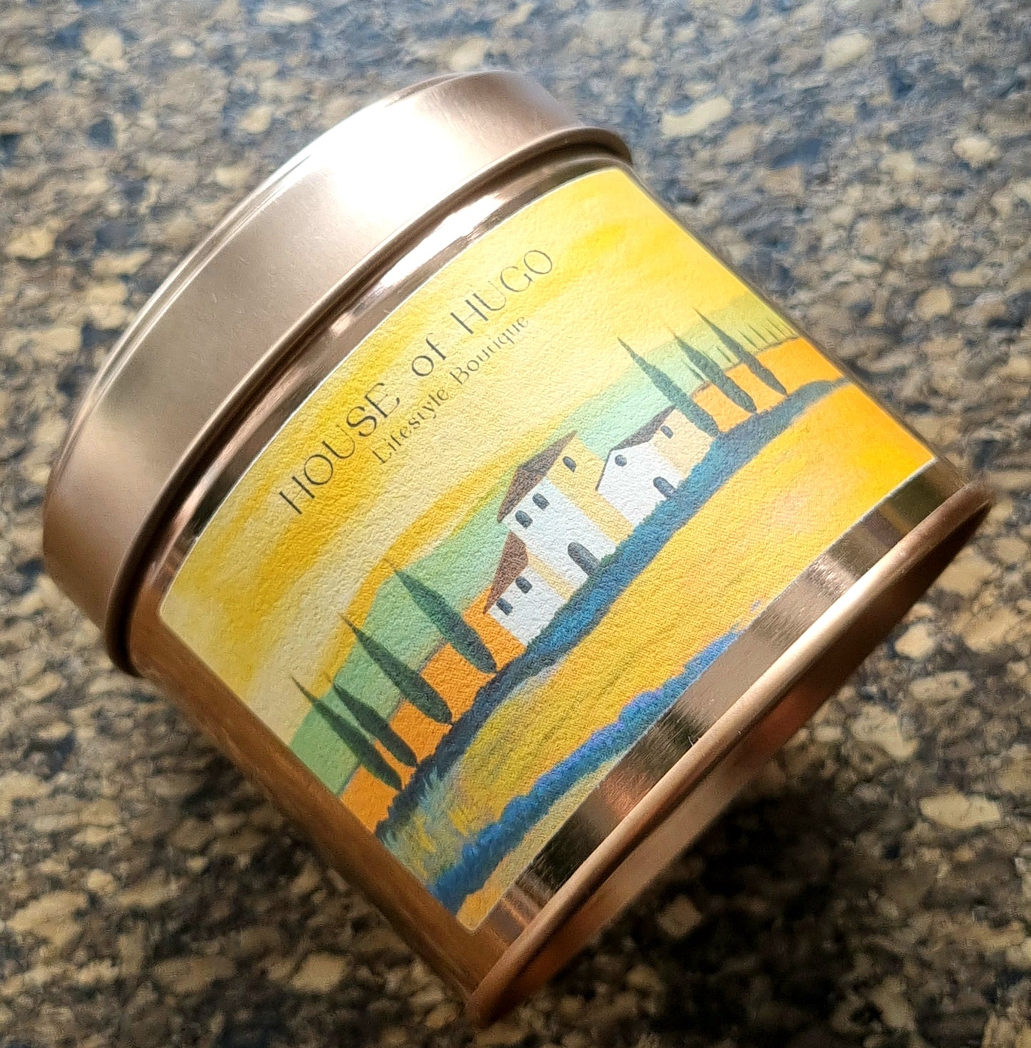 House of Hugo Luxury Soy Tinned Candle    FREE UK Delivery