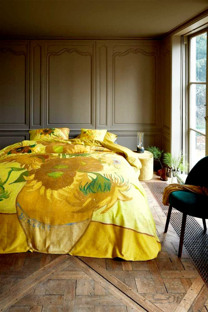 Vincent Van Gogh 'Sketched Flowers' King Size Duvet Sets       FREE UK Delivery