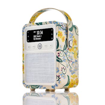 VQ Monty Portable DAB+/FM Bluetooth Radio - Emma Bridgewater & FREE Rechargeable Battery Worth £25   FREE UK Delivery