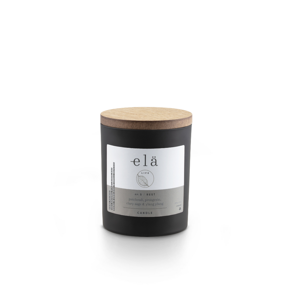 Ela Life Aromatherapy Plant Based Wax Candles       FREE UK Delivery