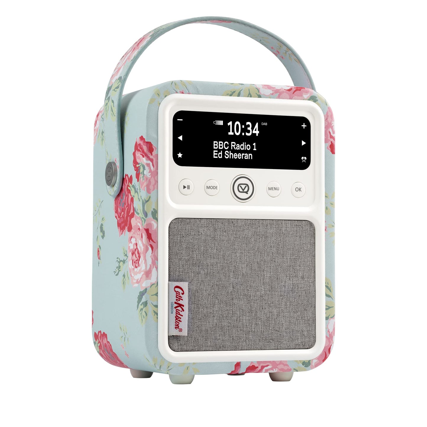 VQ Monty Portable DAB+/FM Bluetooth Radio - Cath Kidston FREE Rechargeable Battery Worth £25   FREE UK Delivery