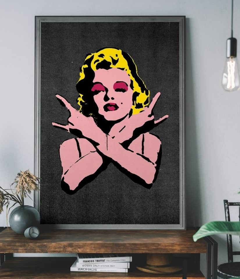 Marilyn Monroe Framed Wall Art FREE UK Delivery