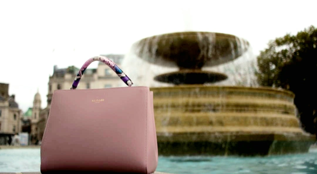 Alinari Firenze Leather Navona Pink Bag FREE UK Delivery