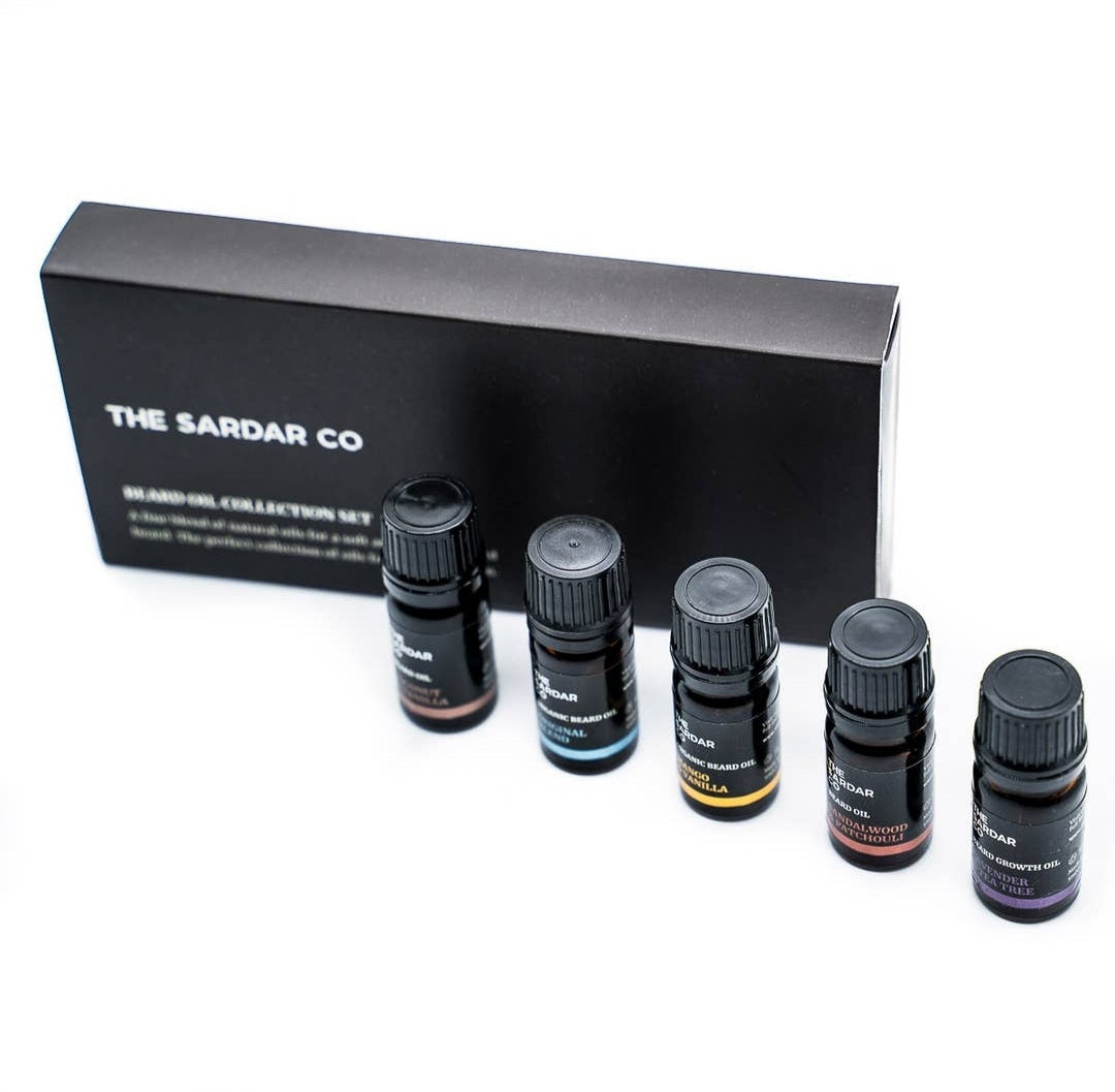 The Sardar Co Beard Oil Gift Set/FREE UK DELIVERY