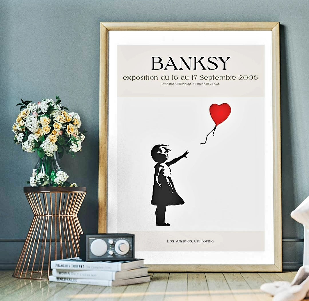 Banksy Framed Wall Art   FREE UK Delivery