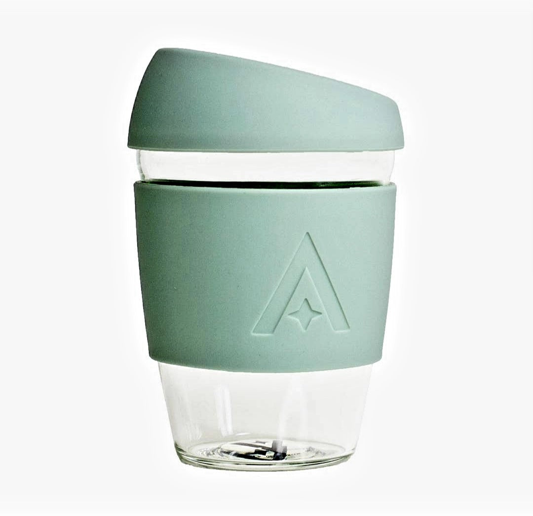 Reusable Glass Travel Cup      FREE UK Delivery
