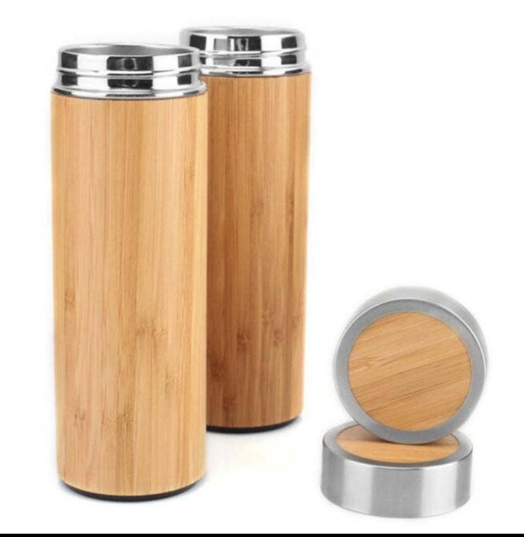 Bamboo Travel Mug with Tea infuser        FREE UK Delivery