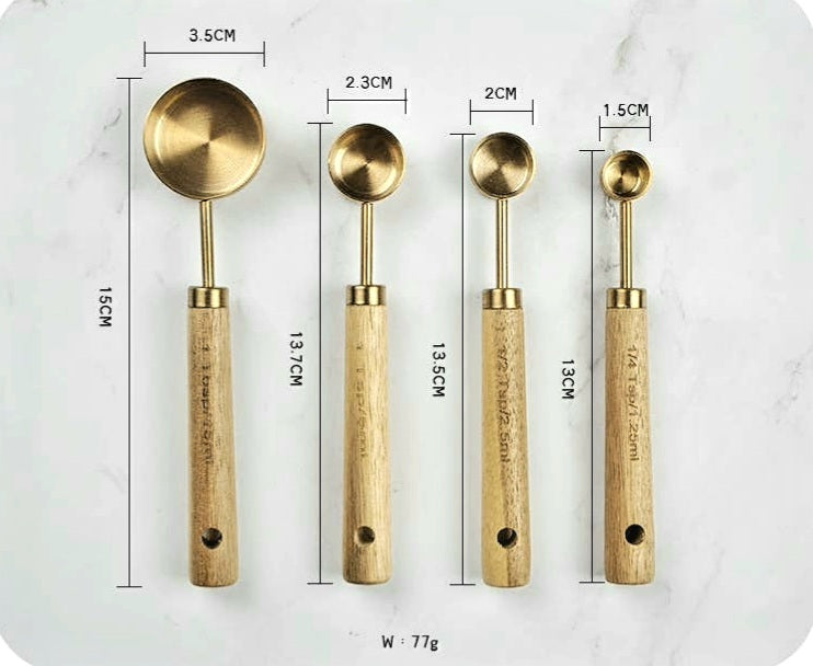 Stainless Steel Measuring Spoon Sets      FREE UK Delivery