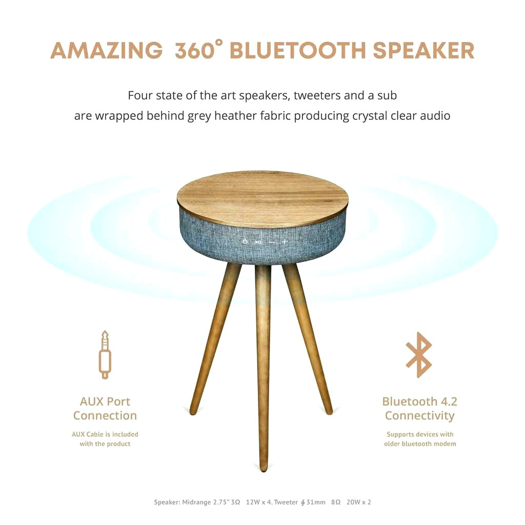 Tabblue - Bluetooth Table Speaker     FREE UK Delivery
