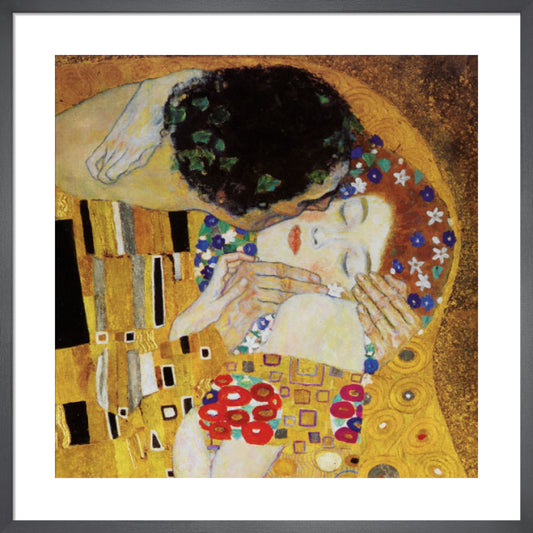 Gustav Klimt The Kiss Licensed Framed Wall Art FREE UK Delivery