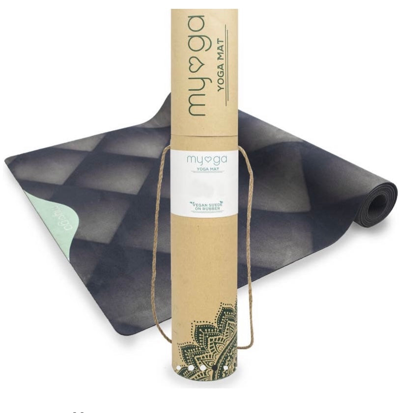 MYGA Luxury Vegan Suede Yoga Mat FREE UK Delivery