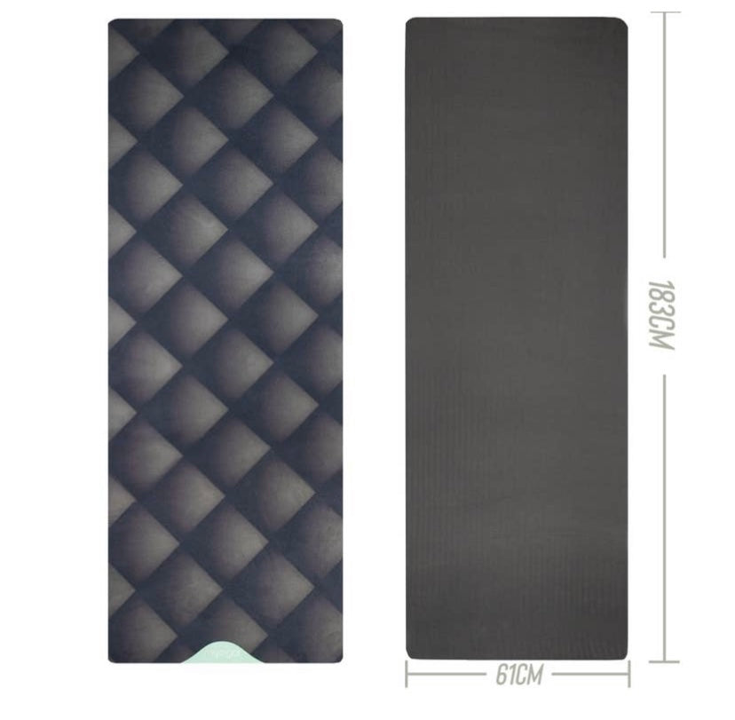 MYGA Luxury Vegan Suede Yoga Mat FREE UK Delivery