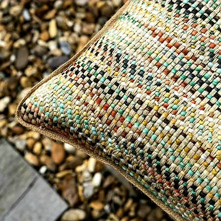 Multicolour Woven Cushion     FREE UK Delivery